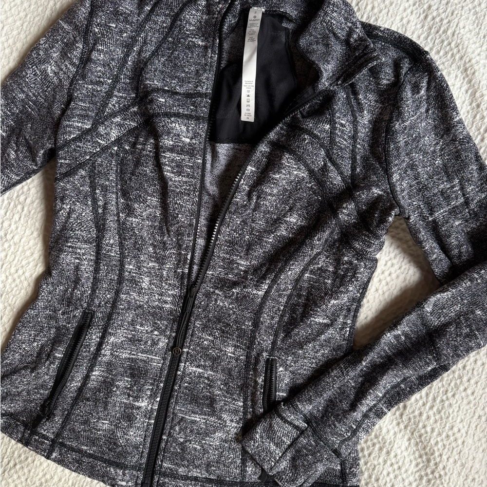 Lululemon Athletica Black Utility Jacket with Tailored Fit